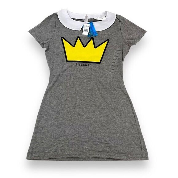 OFFICIAL Riverdale BETTY COOPER Cosplay Costume A-Line T-Shirt Dress JUNIORS S/M - Picture 11 of 13